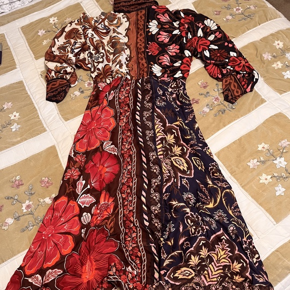 Farm Rio Multicolor Midi Dress - Picture 6 of 8